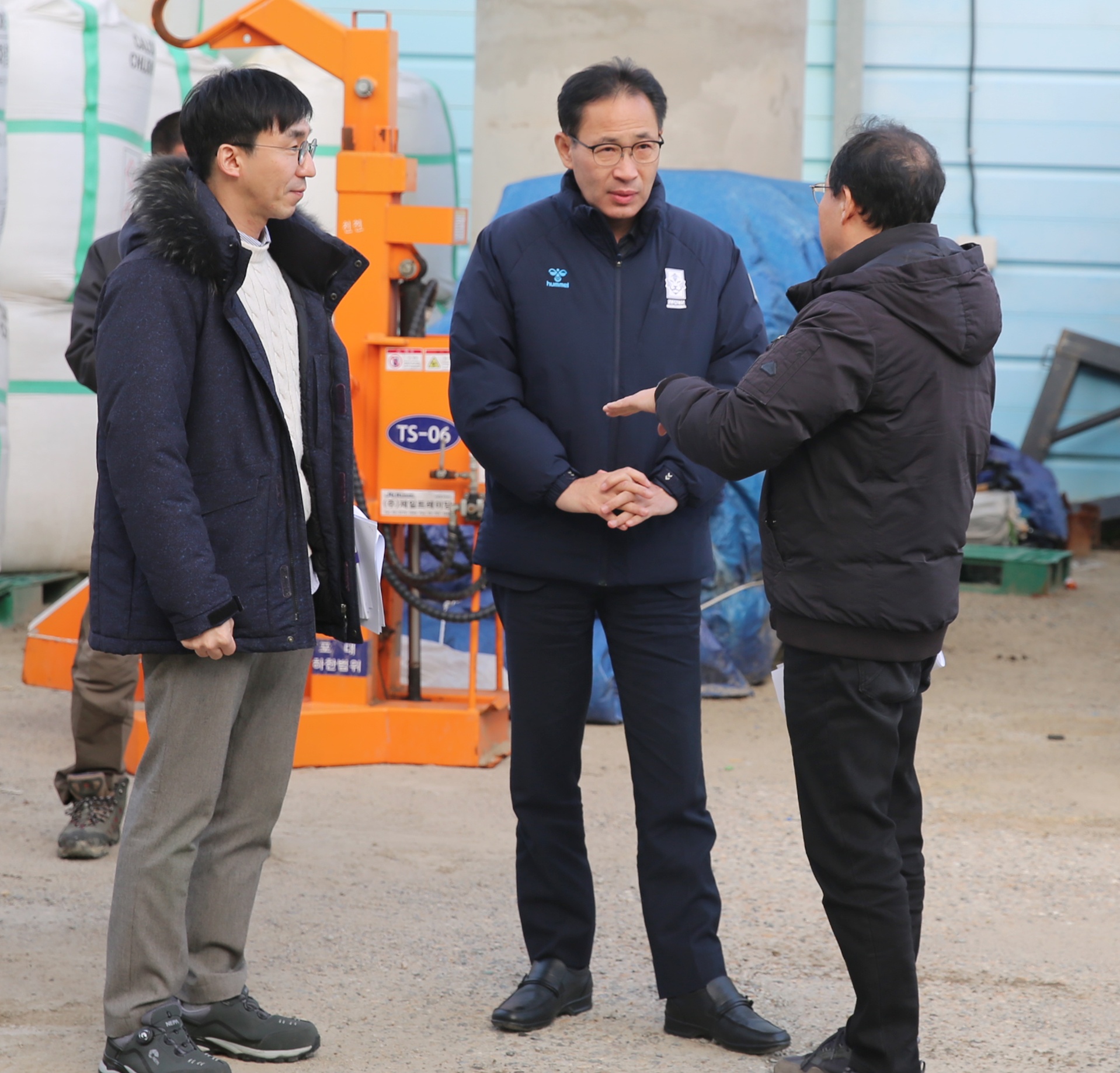 설해대비 전진기지 현장점검3번 사진